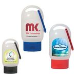 1 oz. Hand Sanitizer with Carabiner -  