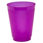 12 oz. Frost-Flex Plastic Stadium Cup - High Quantity - Frost Purple
