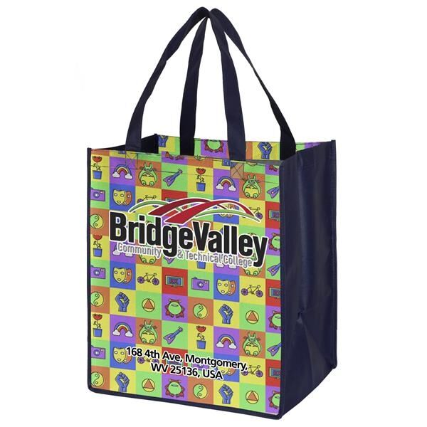 Main Product Image for 13" x 15" Grocery Shopping Tote (Full Color) | Grove