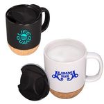 15 oz. Ceramic Mug with Cork Base -  