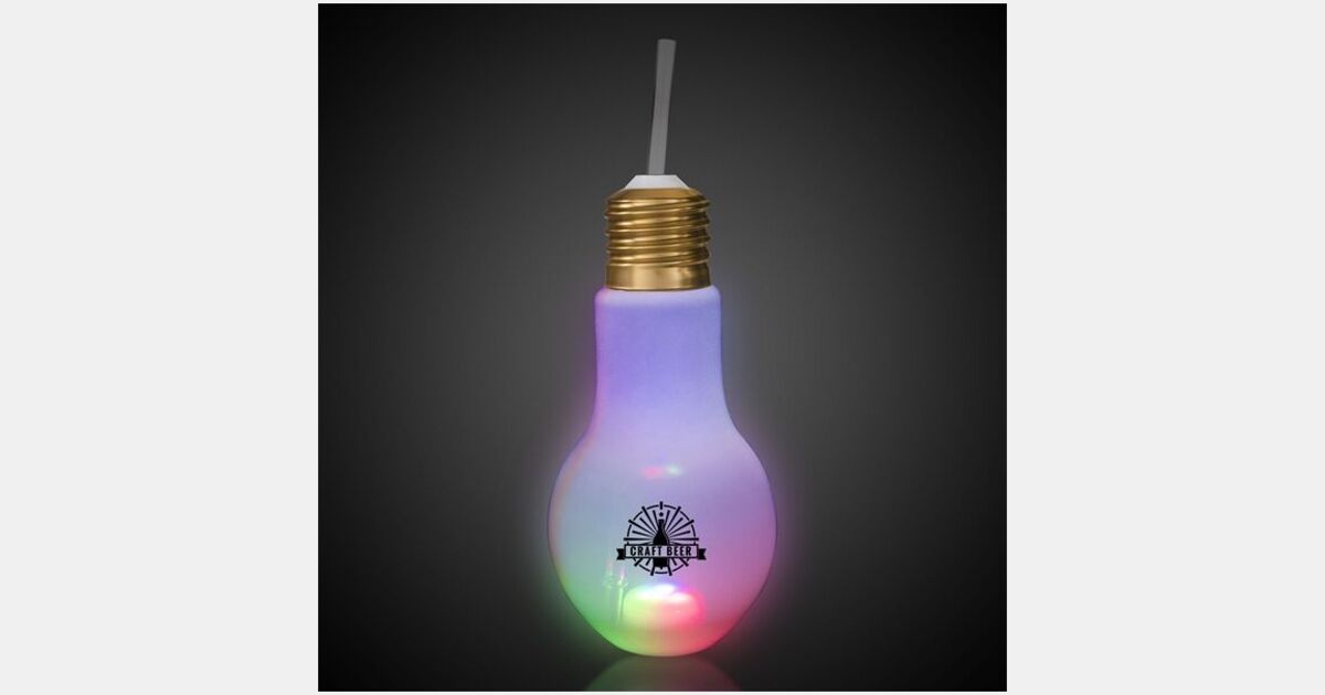 Oz Led Light Bulb Cup With Your Logo Imprintlogo