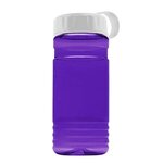 20 oz. UpCycle RPET Bottle With Tethered Lid - Violet