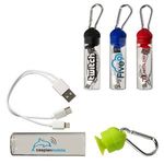 3-in-1 Charger Cable in Carabiner Storage Tube -  