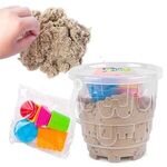 35 oz. Magic Sand Set with 6pc Molds - Large - Clear