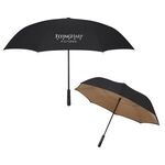 48" Arc Clifford Inversion Umbrella - Khaki With Black