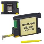 6 1/2 Ft. Level Notepad Tape Measure -  