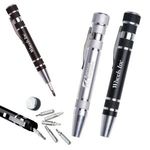 Aluminum Pen-Style Tool Kit -  