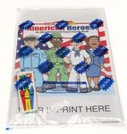 American Heroes Coloring and Activity Book Fun Pack -  