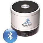 Bluetooth® Cylinder Mini Speaker - Silver