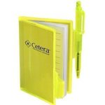 Clear-View Jotter with Pen -  