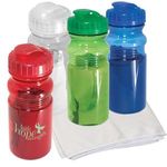Buy Imprinted Sports Bottle With Cooling Towel 20 Oz