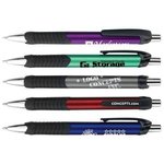 Custom Imprinted Pen - Servata Metallic with XL Imprint area -  