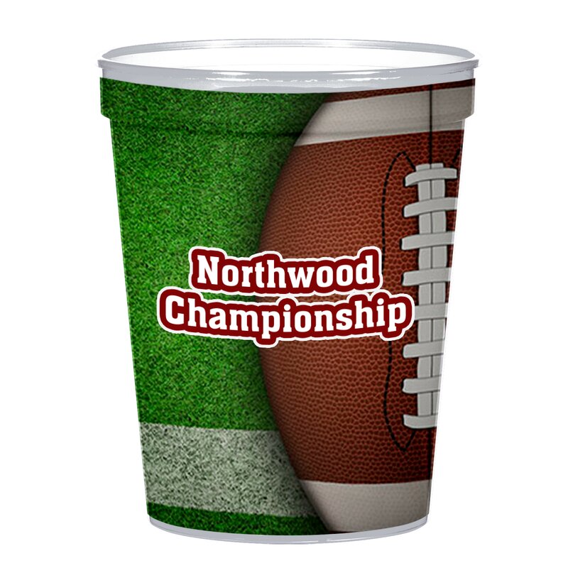 Main Product Image for Custom Printed Full Color Big Game Stadium cup 16 oz