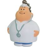 Doctor Bert™ Squeezie® Keychain - White