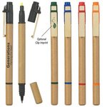 Dual Function Eco-Inspired Pen With Highlighter -  