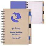 Buy Promotional Ecoshapes (TM) Recycled Die Cut Notebook: Globe