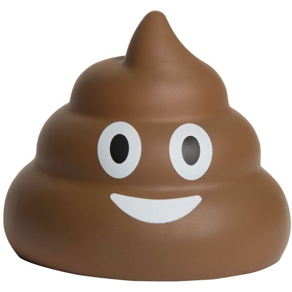 Main Product Image for Custom Squeezies (R) Poo Emoji Stress Reliever