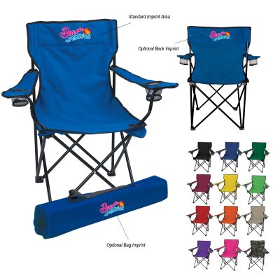 Main Product Image for Imprinted Folding Chair With Carrying Bag