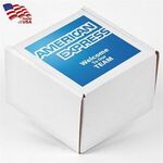 Full Color Printed Corrugated Box Small 6x6x4 For Mailers - Custom