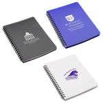 Hardcover notebook with pouch -  