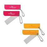 Key Tag Magnifier - Frosted Orange