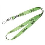 Lanyard 36" x 1/2" Recycled Poly Dye Sub (Domestic Product) - White