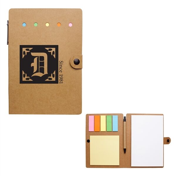 Main Product Image for Large Snap Notebook With Desk Essentials