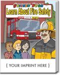 Learn About Fire Safety Sticker Book -  