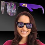 Buy Custom Sunglasses Mardi Gras Purple
