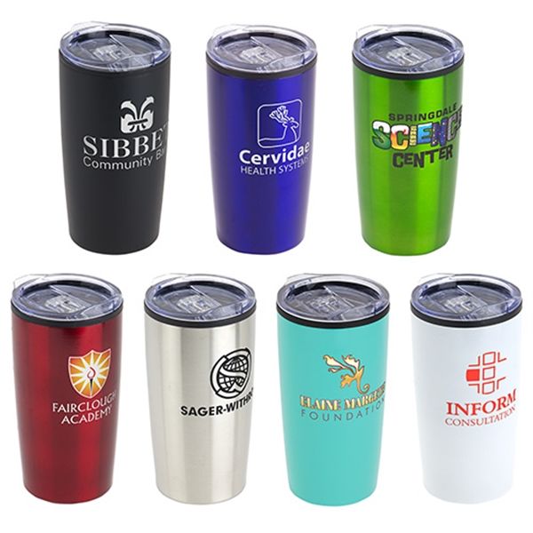 Main Product Image for Custom Olympus 20 Oz. Stainless Steel/Pp Tumbler