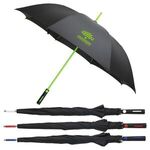 Parkside Auto-Open Umbrella with Contrasting Color Frame -  