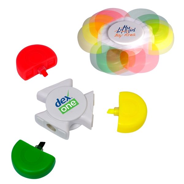 Main Product Image for Imprinted Promo Spinner  (TM) Tri-Highlighter