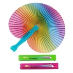 Buy Imprinted Rainbow Folding Fan