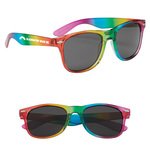 Buy Custom Printed Rainbow Malibu Sunglasses