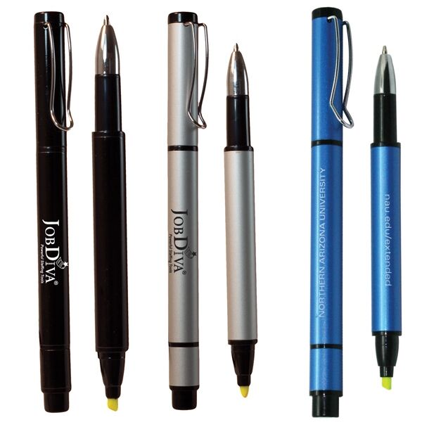 Main Product Image for Promotional Pen/Highlighter Combo