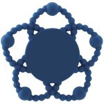 Silicone Teething Ring - Blue
