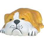 Squeezies® Dog Lying Down Stress Reliever - Brown-white