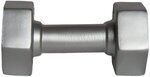 Squeezies Dumbbell Stress Reliever - Silver