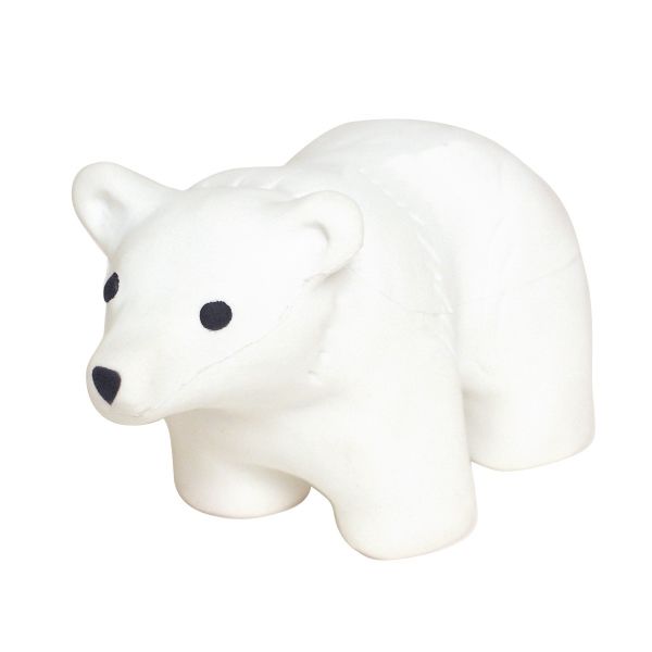 Main Product Image for Custom Squeezies (R) Polar Bear Stress Reliever