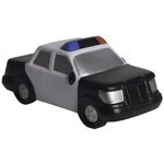 Squeezies® Police Car Stress Reliever - Black-white