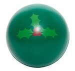 Squeezies(R) Holiday Holly Stress Ball -  