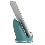 Squeezies® Shark Phone Holder Stress Reliever - Blue-white