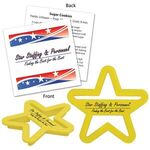 Star Shaped Cookie Cutter - Yellow