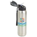 Stratford 17 oz Pop-Top Vacuum Insulated Stainless Steel Bot -  