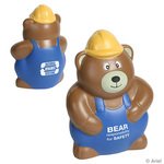 Stress Construction Worker Bear -  