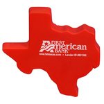 Buy Imprinted Stress Reliever Texas Shape