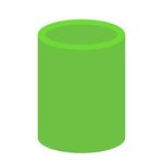 Superkooler(TM) Beverage Can Holder - Lime Green