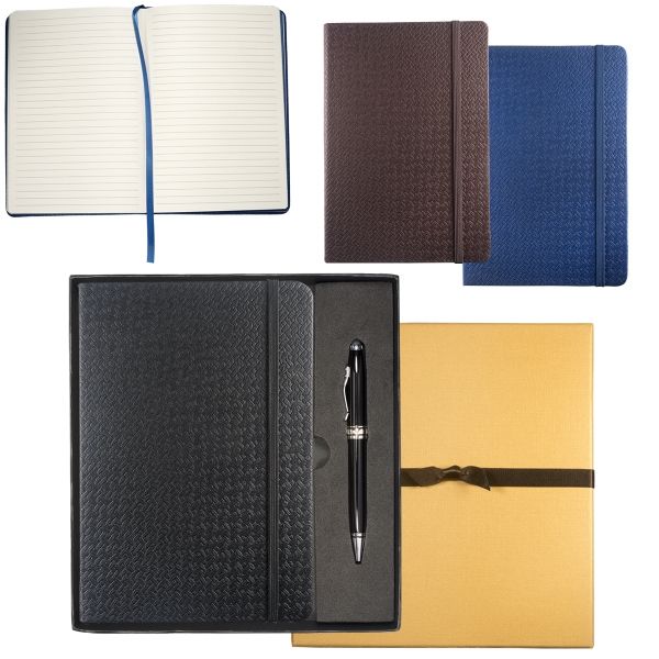 Main Product Image for Imprinted Textured Tuscany  (TM) Journal & Executive Stylus Pen 