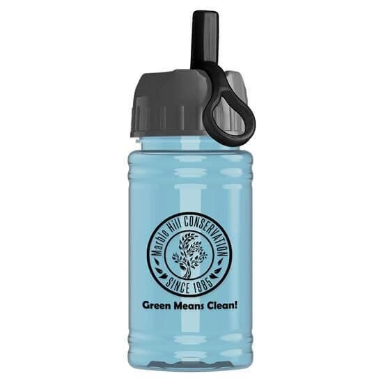 Main Product Image for Upcycle - Mini 16 Oz Rpet Sports Bottle With Ring Straw Lid