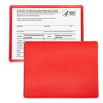 Vaccine Card Holder - Red